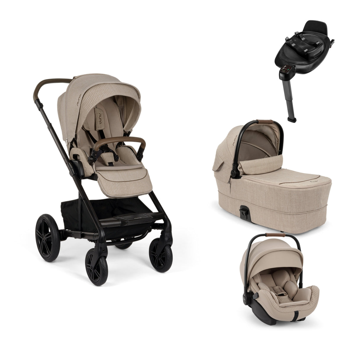 Nuna MIXX next Cosmopolitan 4in1 Bundle inkl. Babywanne, ARRA flex & BASE next