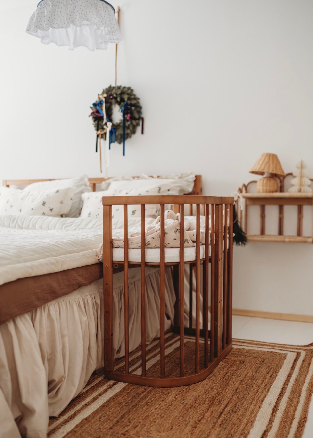 7in1 Babybett Quadi Vintage – inkl. Matratze