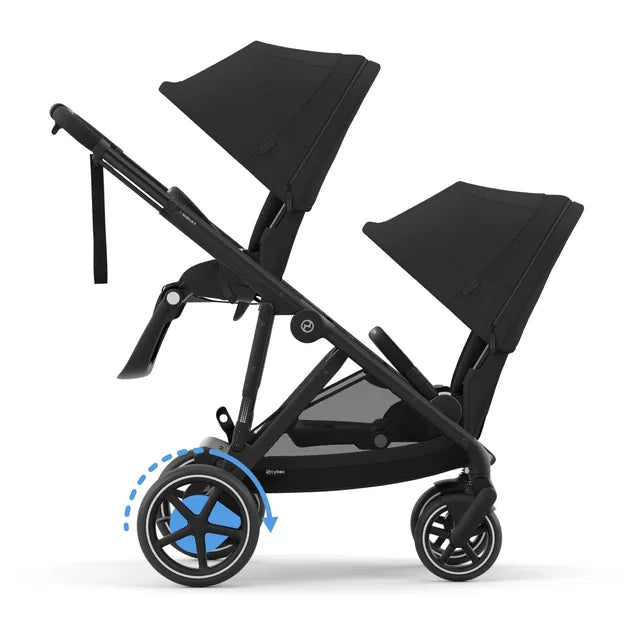 CYBEX eGazelle S Set Zwillinge moon black black