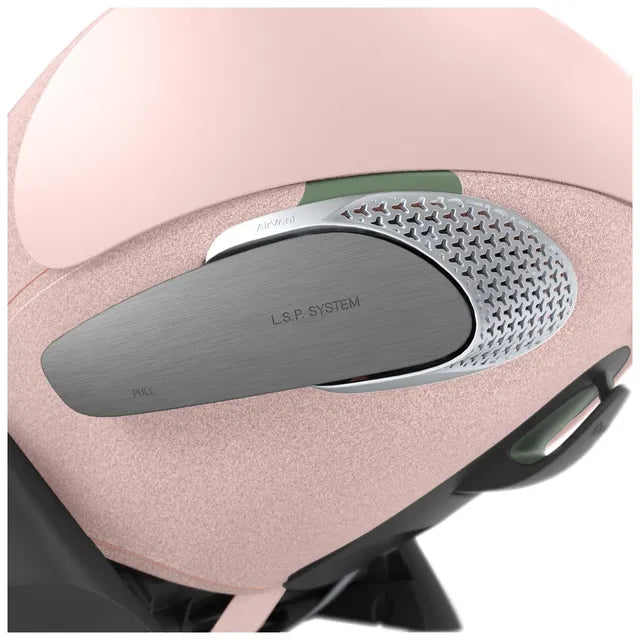 Cybex Priam Travel Bundle-Set 4in1 inkl Cloud T Plus Peach Pink / Brown /Chrome