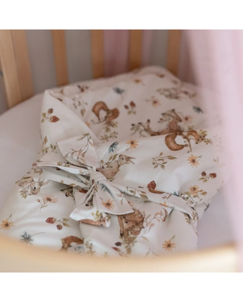 Babyhörnchen 2in1 Decke und Kissen – Polnischer Wald