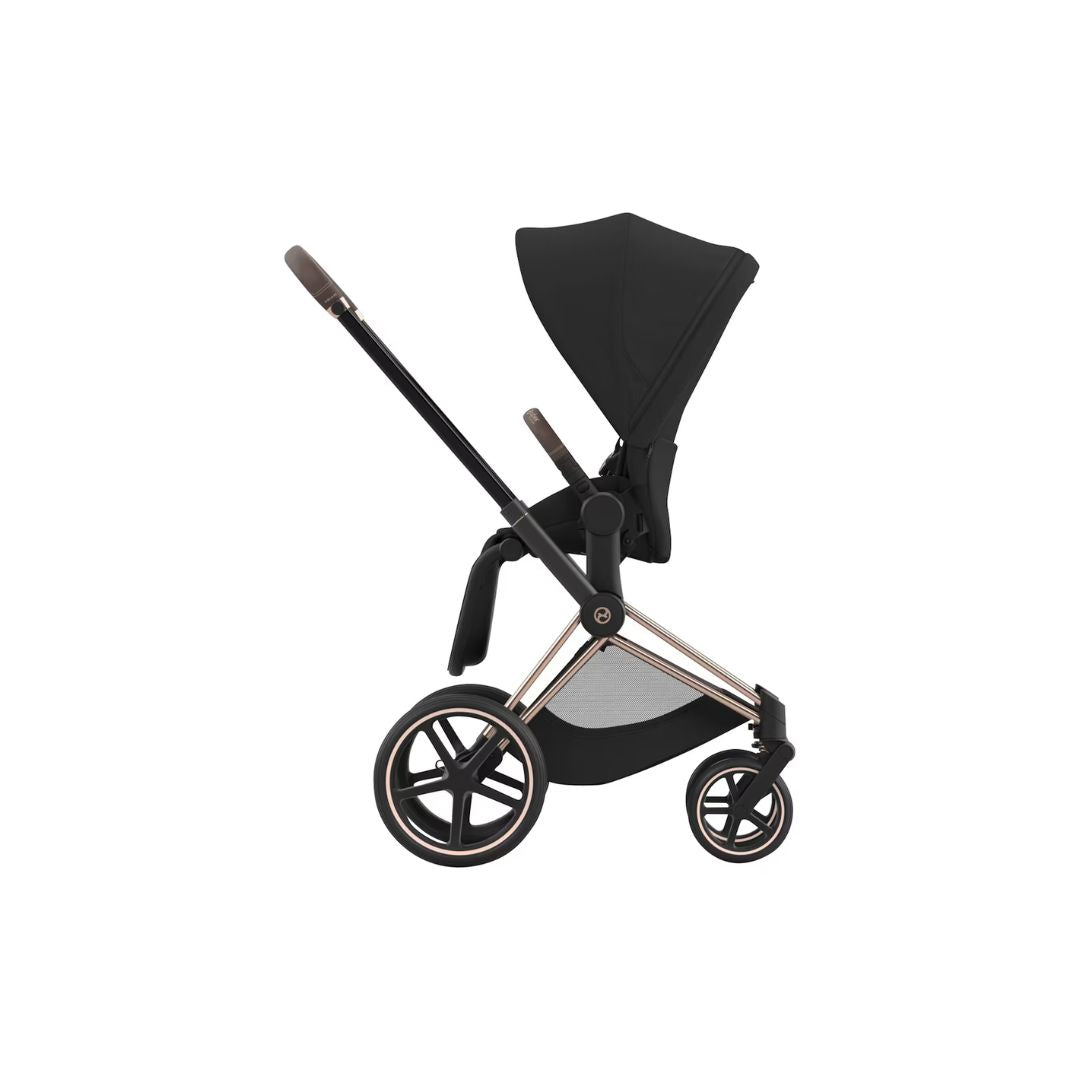 Cybex ePriam Travel Bundle-Set 4in1 inkl Cloud T Plus Rosegold / Sephia Black