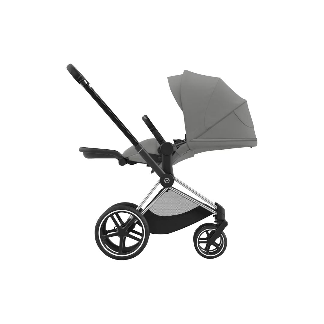 Cybex Priam Travel Bundle-Set 4in1 inkl Cloud T Plus Mirage Grey / Chrome