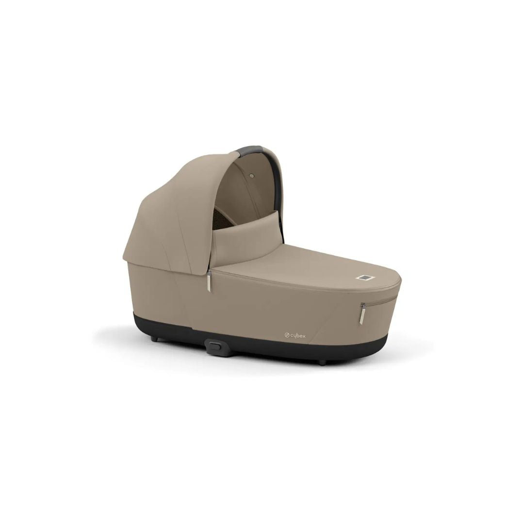 Cybex ePriam Black Travel Bundle-Set 4in1 inkl Cloud T Plus Cozy Beige / Black