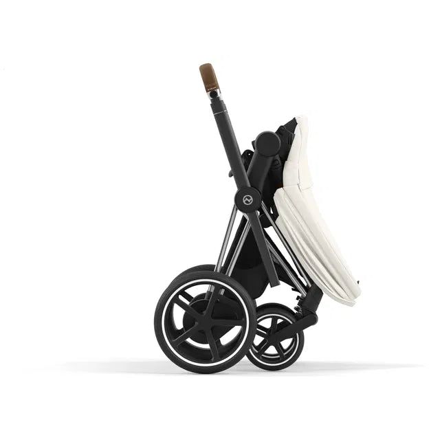 Cybex Chrome ePriam Travel Bundle-Set 4in1 inkl Cloud T Plus Chrome / Off White