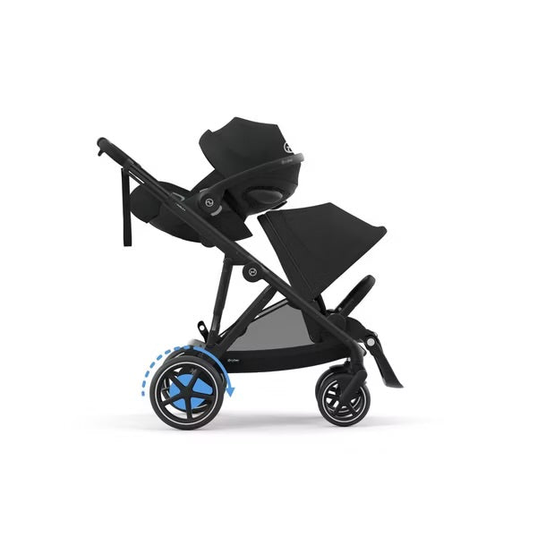 Cybex E-Gazelle Travel Bundle-Set 4in1 Moon Black
