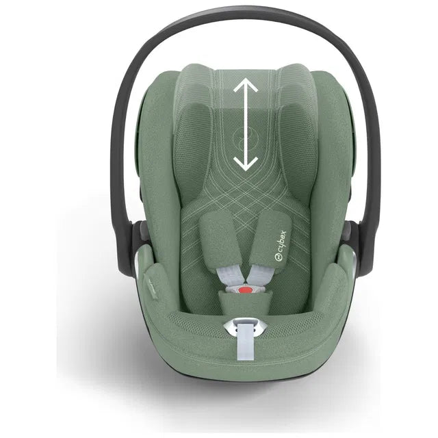 Cybex Priam Travel Bundle-Set 4in1 inkl Cloud T Plus Leaf Green / Chrome