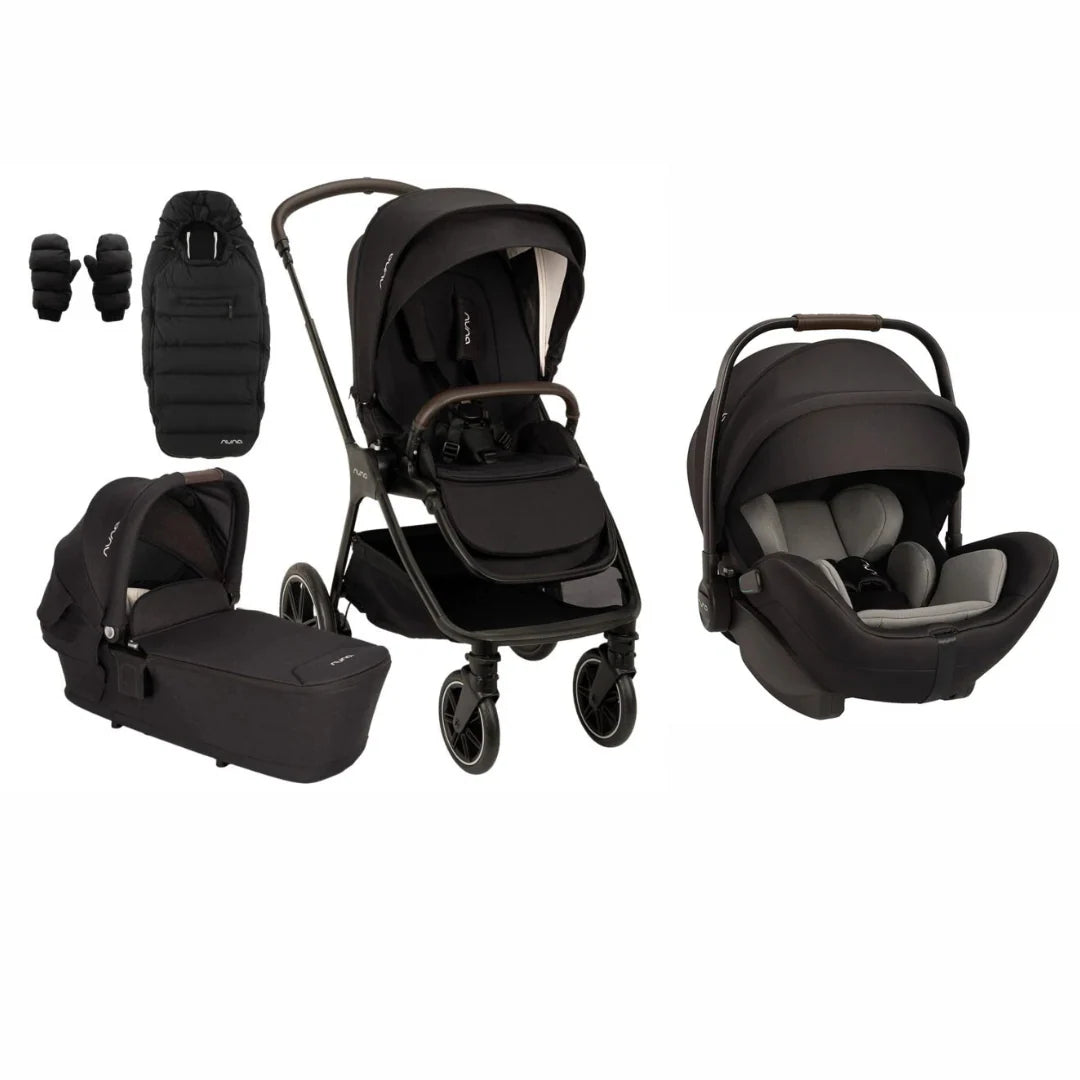 Nuna TRIV lx Kombikinderwagen mit Arra Flex und Winterset