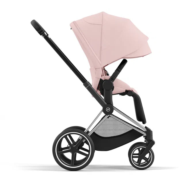 Cybex Priam Travel Bundle-Set 4in1 inkl Cloud T Plus Peach Pink / Chrome