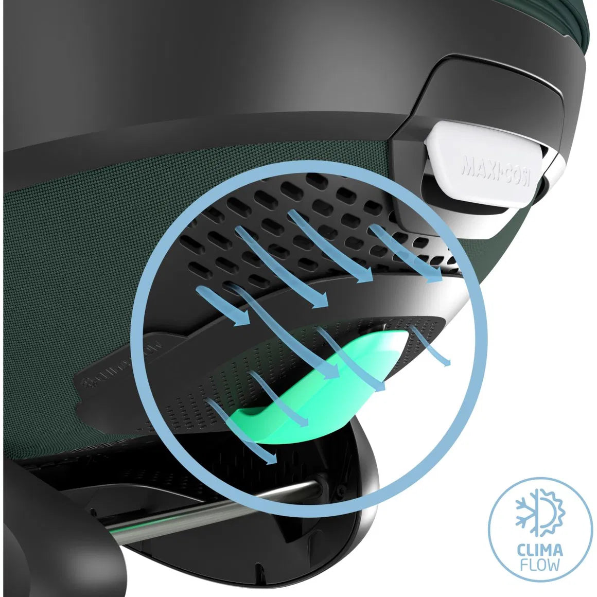 Maxi Cosi Pebble 360 Pro2 twillic green