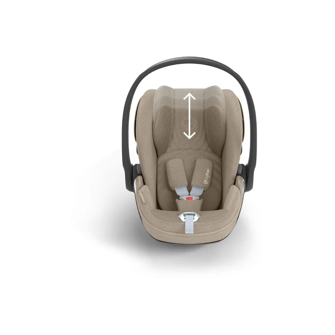 Cybex ePriam Rose Travel Bundle-Set 4in1 inkl Cloud T Plus Cozy Beige /