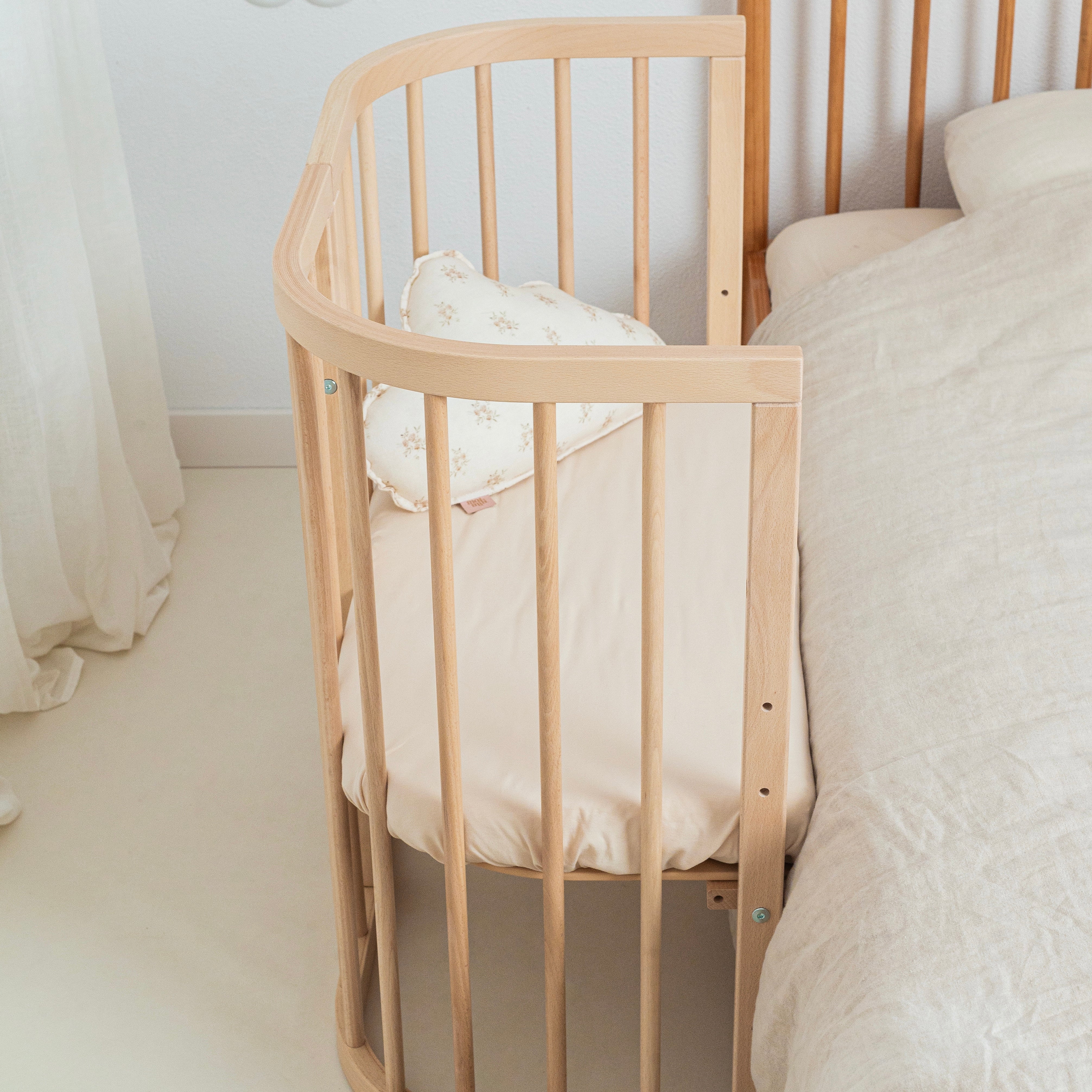 7in1 Babybett Quadi Nature – inkl. Matratze