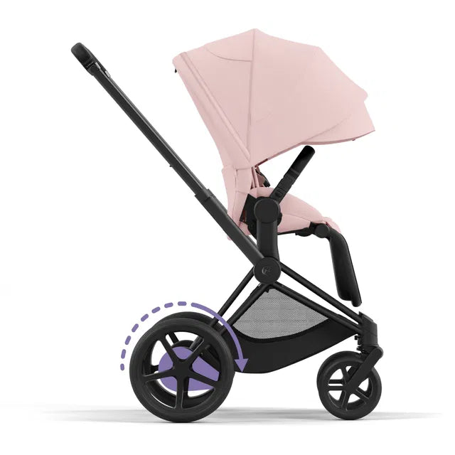 Cybex ePriam Travel Bundle-Set 4in1 inkl Cloud T Plus Peach Pink/ Black