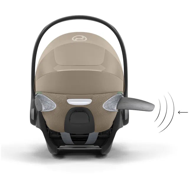 Cybex Priam Travel Bundle-Set 4in1 inkl Cloud T Plus Cozy Beige / Chrome