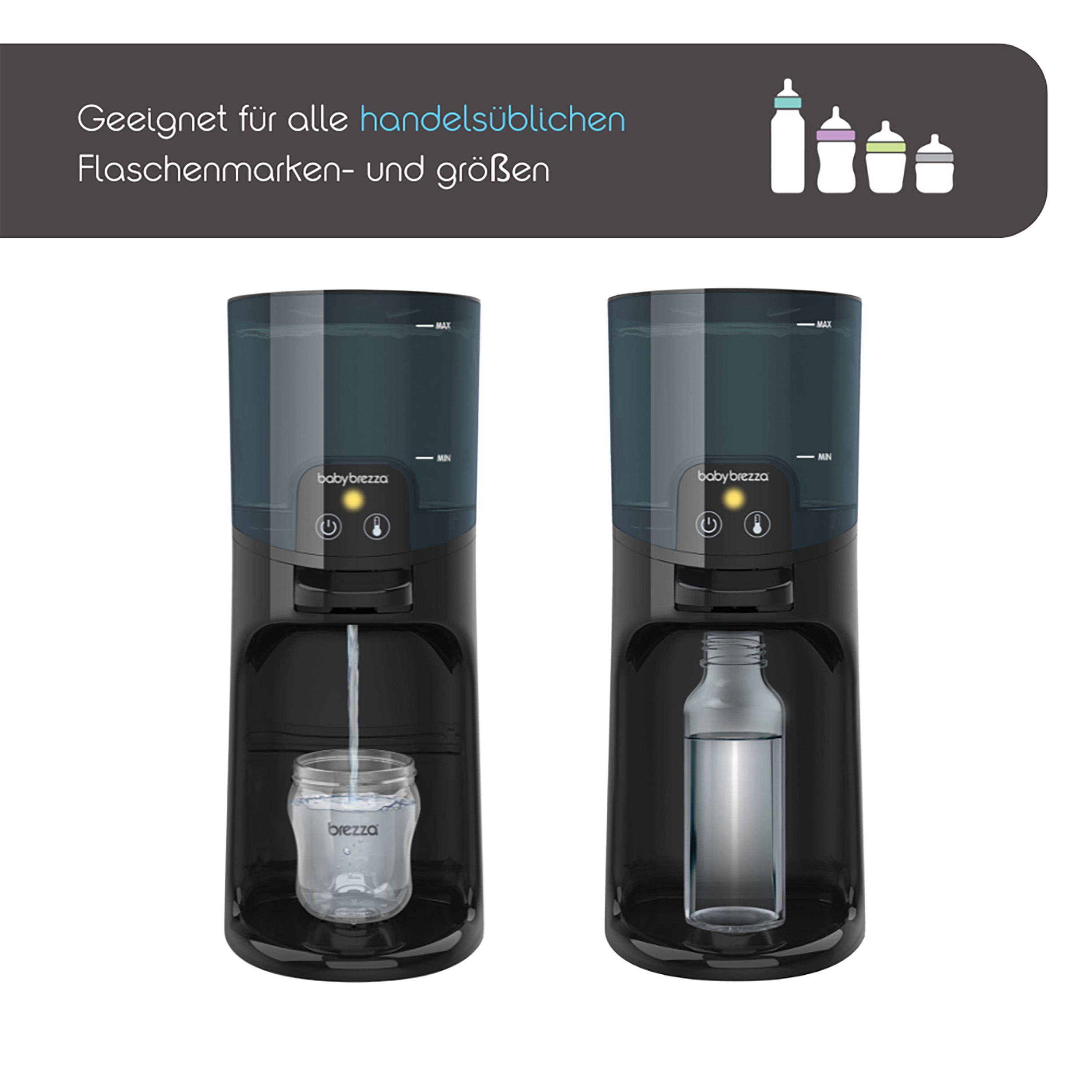 Babybrezza Instant Warmer Black