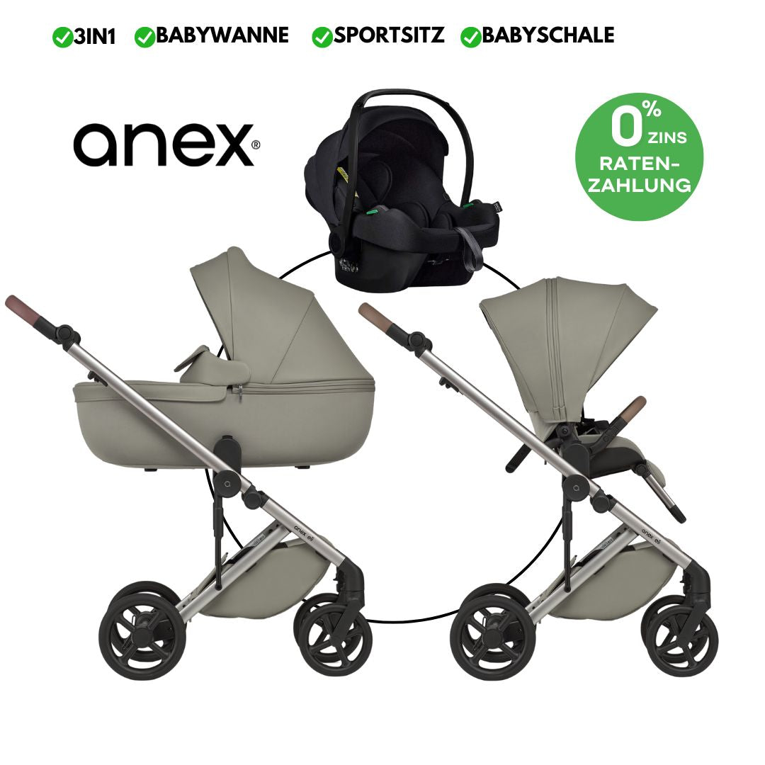 Anex Eli Excite Bundle-Set 3in1 inkl Cosmo Babyschale
