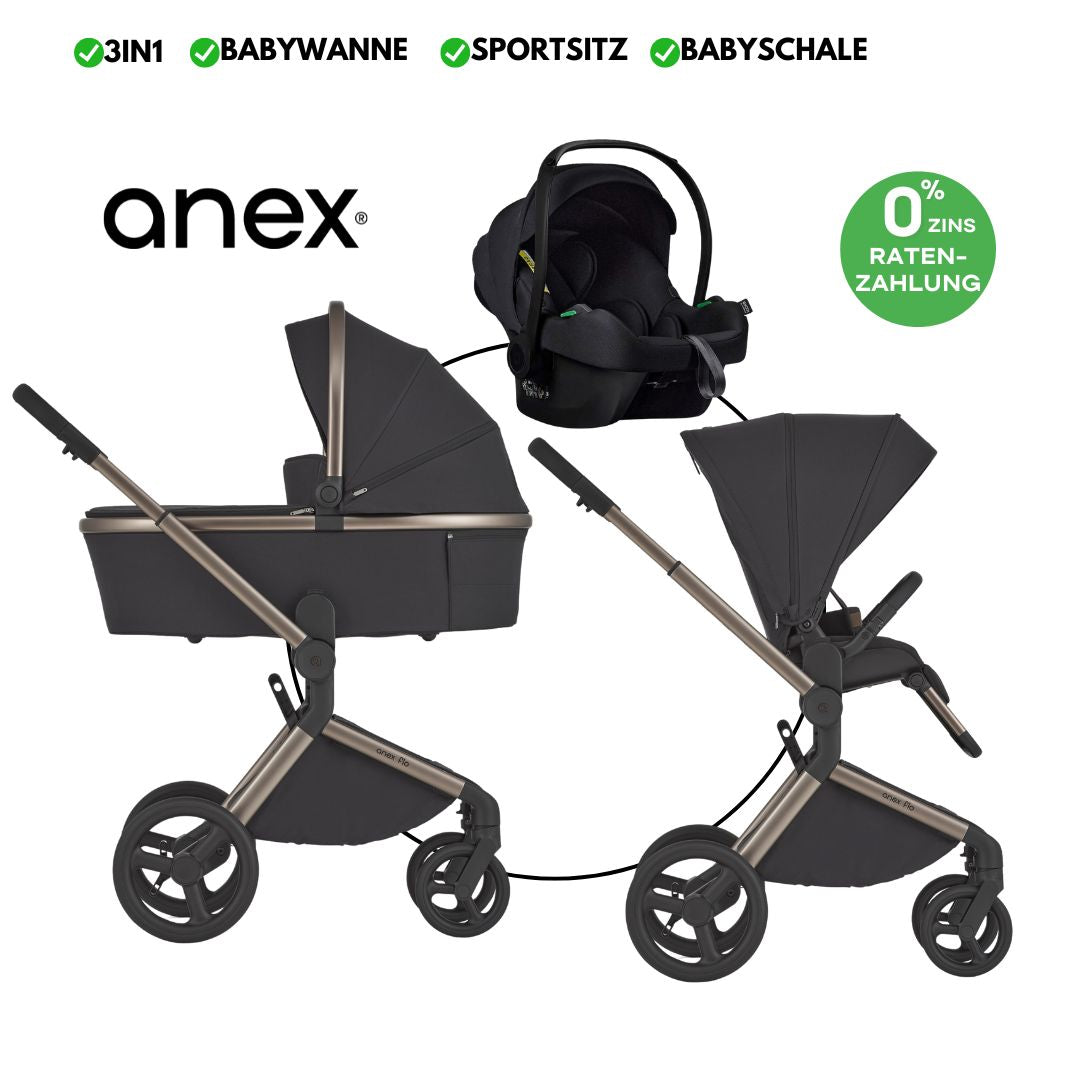 Anex Flo Solo Bundle-Set 3in1 inkl Cosmo Babyschale