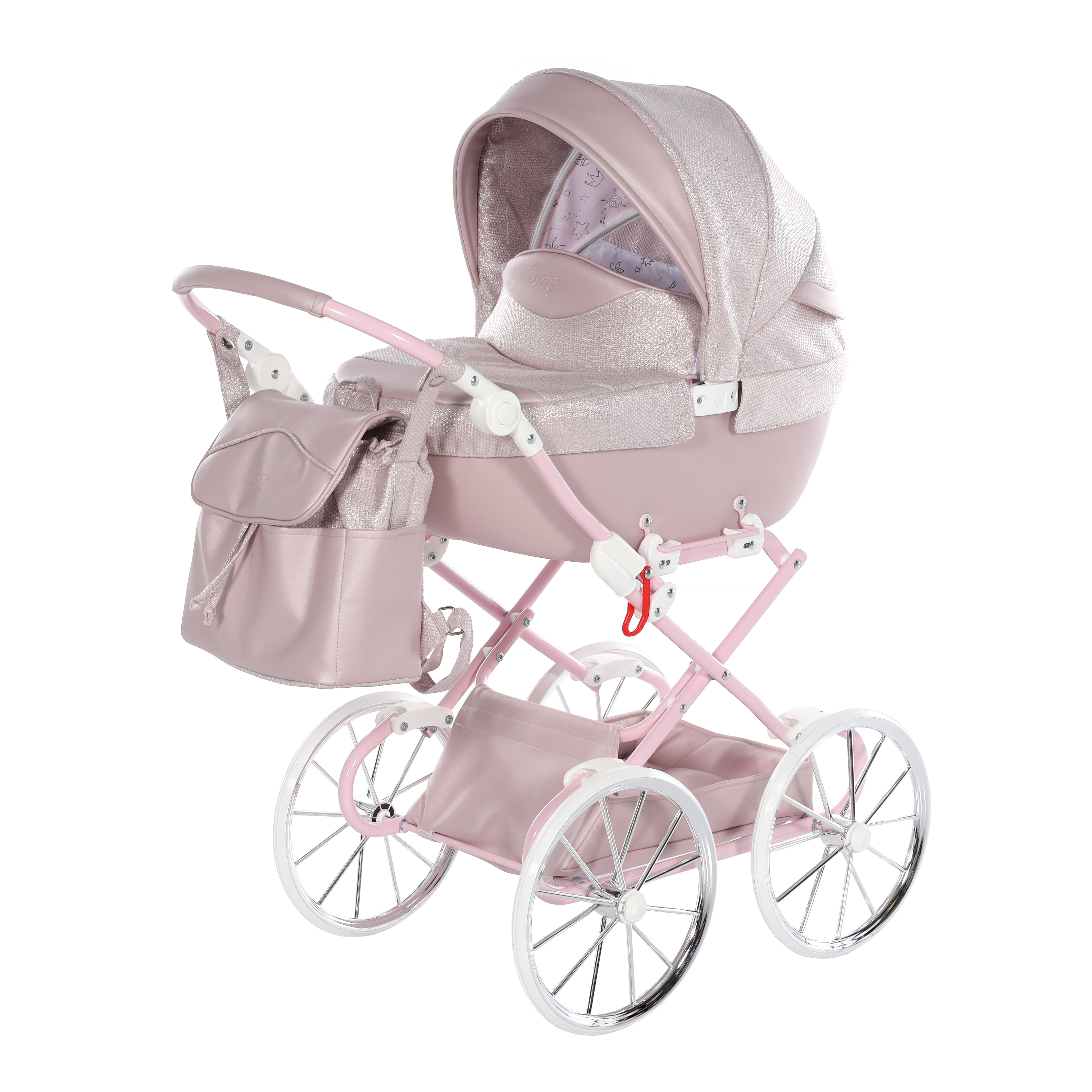 Junama Doll Pram - Pink