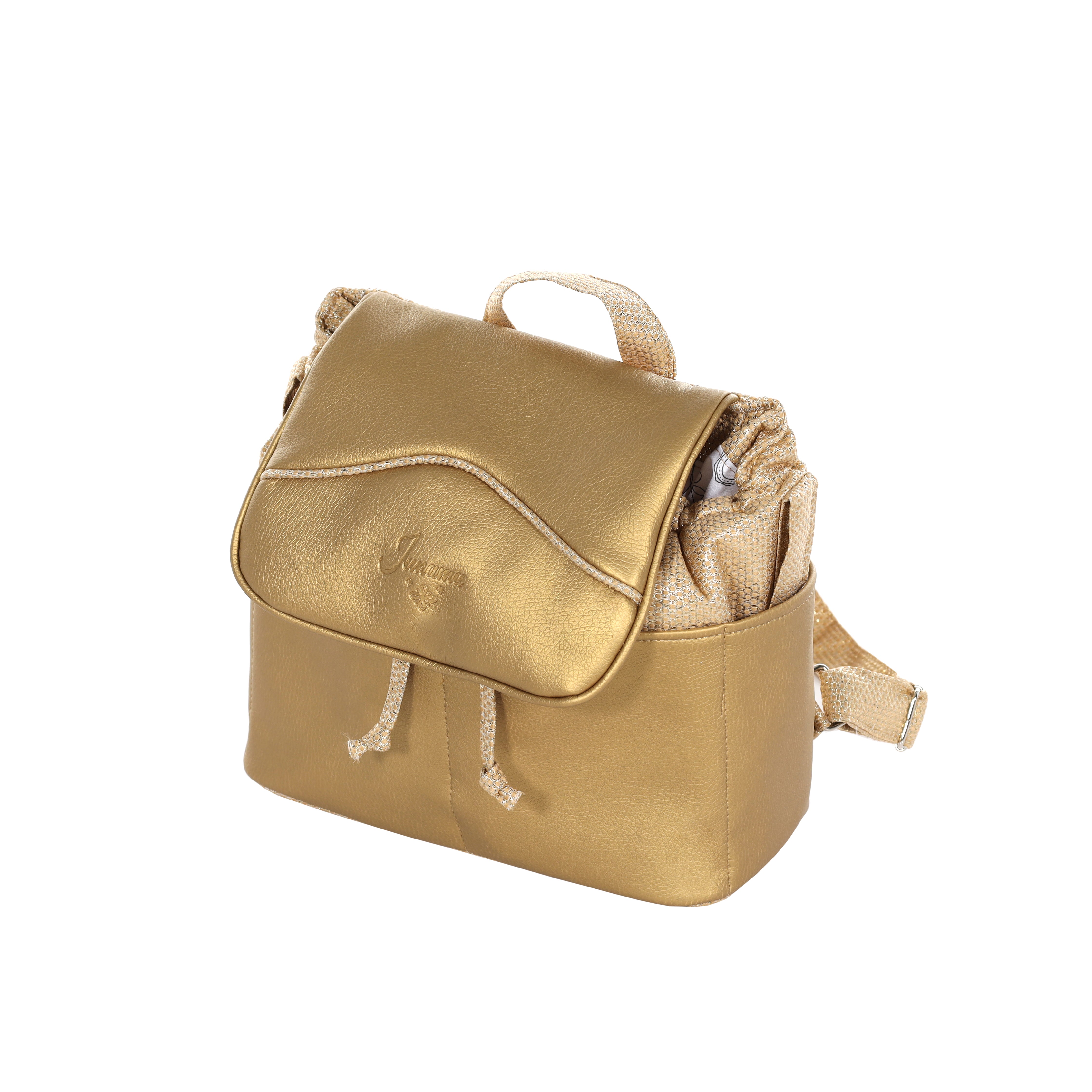Junama Doll Pram - Gold