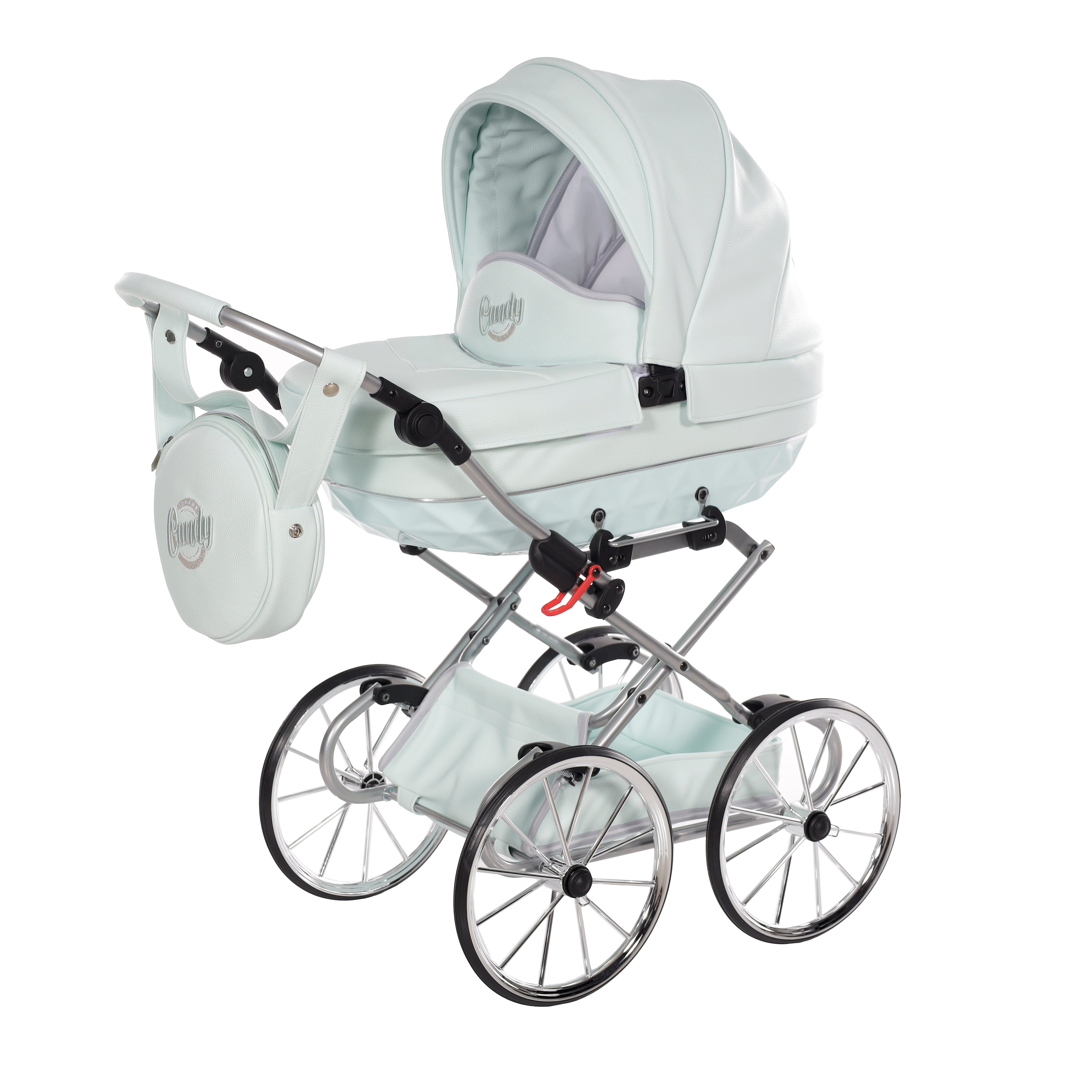 Junama Doll Pram - Toy Candy Mint