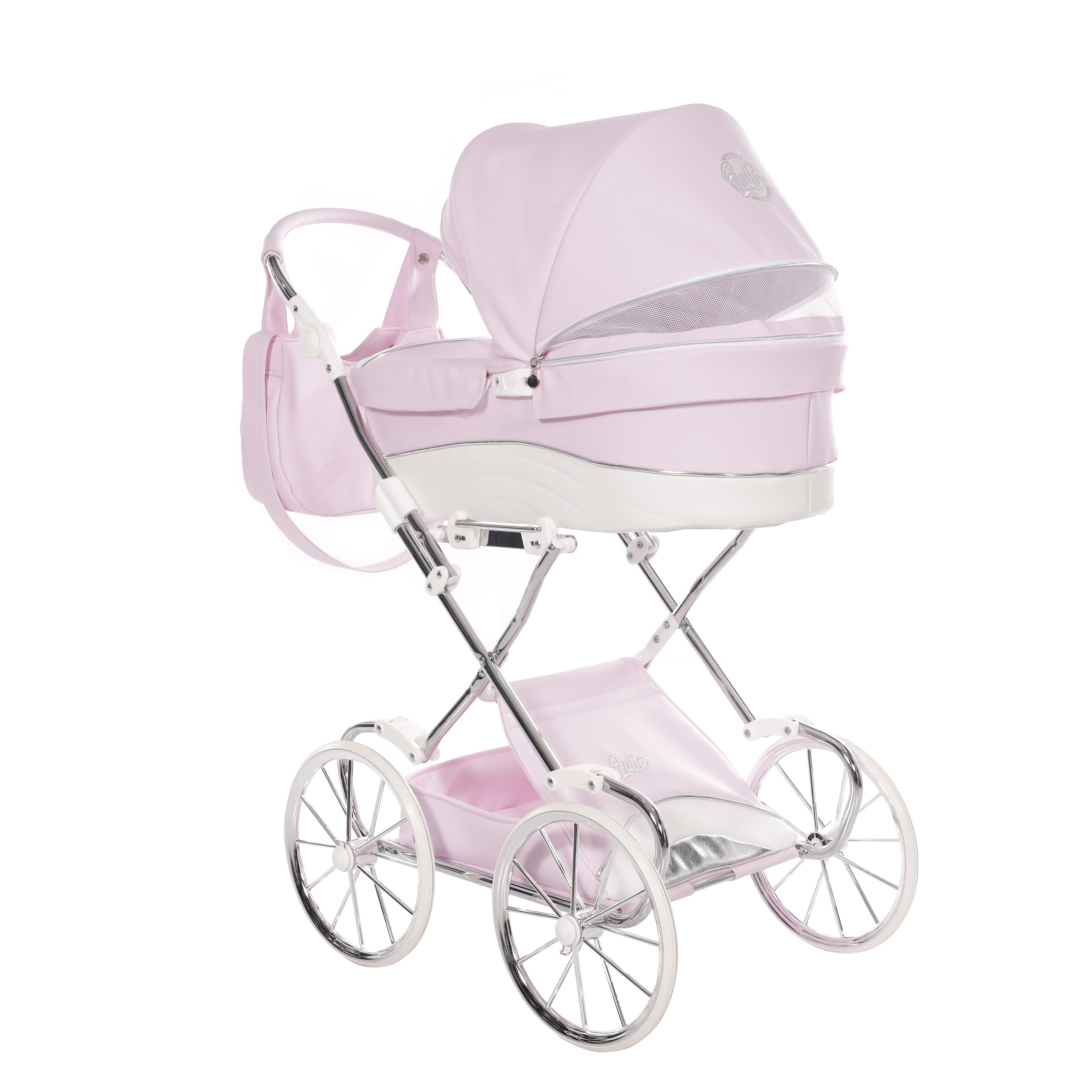 Junama Doll Pram - Lulla Pink