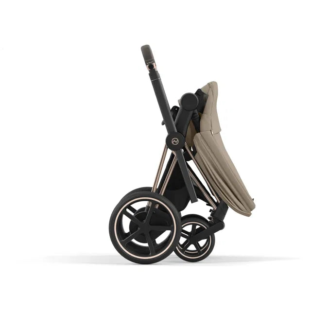 CYBEX ePriam 2.0 Rosegold Kombikinderwagen cozy beige beige