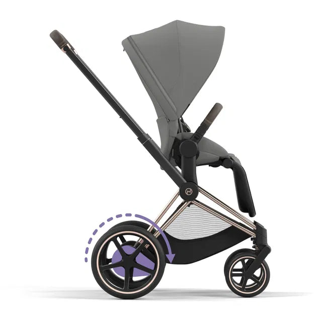 Cybex ePriam Travel Bundle-Set 4in1 inkl Cloud T Plus Rosegold / Mirage Grey