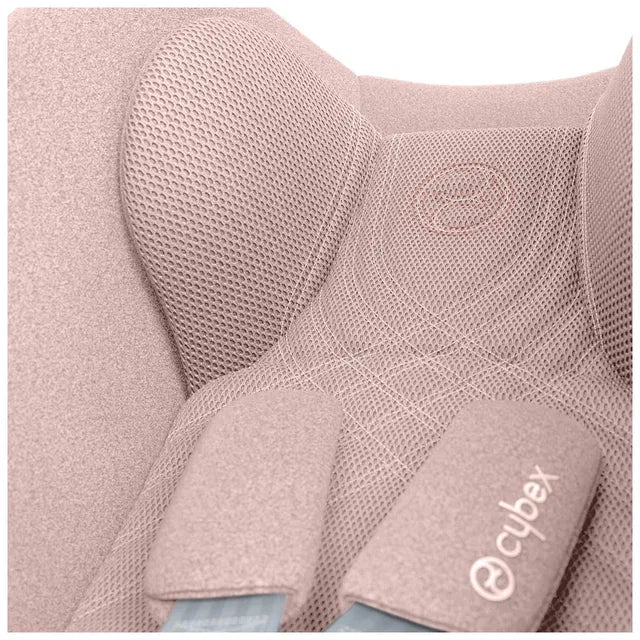 Cybex Priam Travel Bundle-Set 4in1 inkl Cloud T Plus Peach Pink / Brown /Chrome