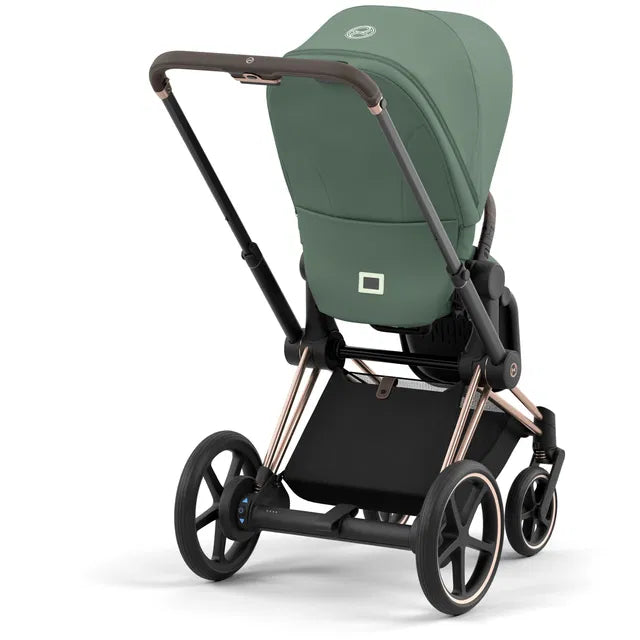 Cybex ePriam Travel Bundle-Set 4in1 inkl Cloud T Plus Rosegold / Leaf Green