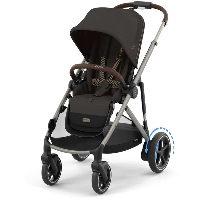 Cybex E-Gazelle Travel Bundle-Set 4in1 Chocolate Brown