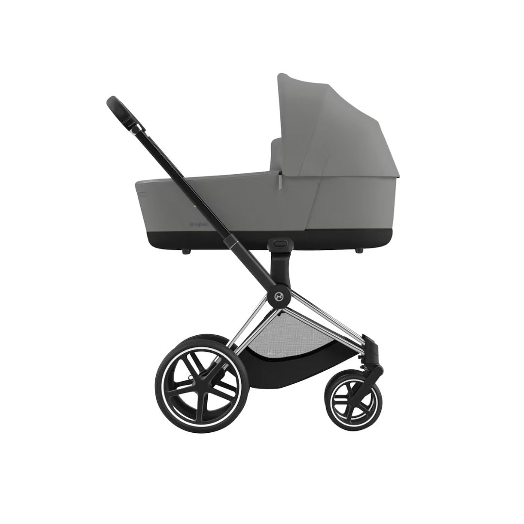 Cybex Priam Travel Bundle-Set 4in1 inkl Cloud T Plus Mirage Grey / Chrome