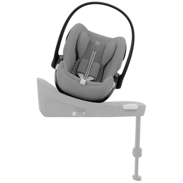 CYBEX Gazelle S Zwillingskinderwagen Bundle-Set 4in1 Stone Grey