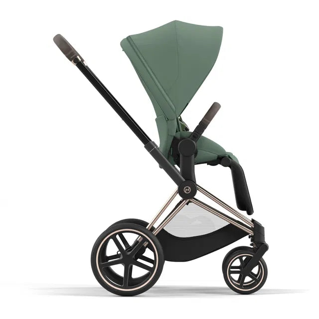 Cybex Priam Rosegold Travel Bundle-Set 4in1 inkl Cloud T Plus Leaf Green