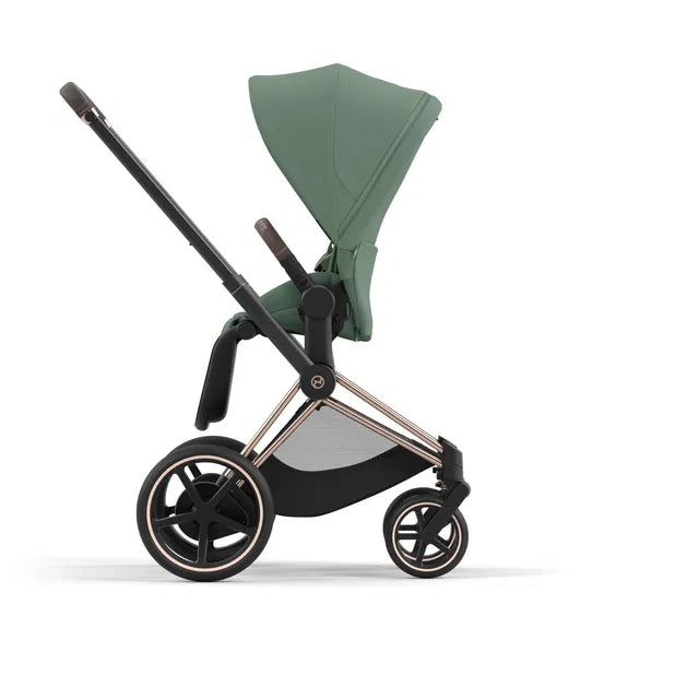 Cybex ePriam Travel Bundle-Set 4in1 inkl Cloud T Plus Rosegold / Leaf Green