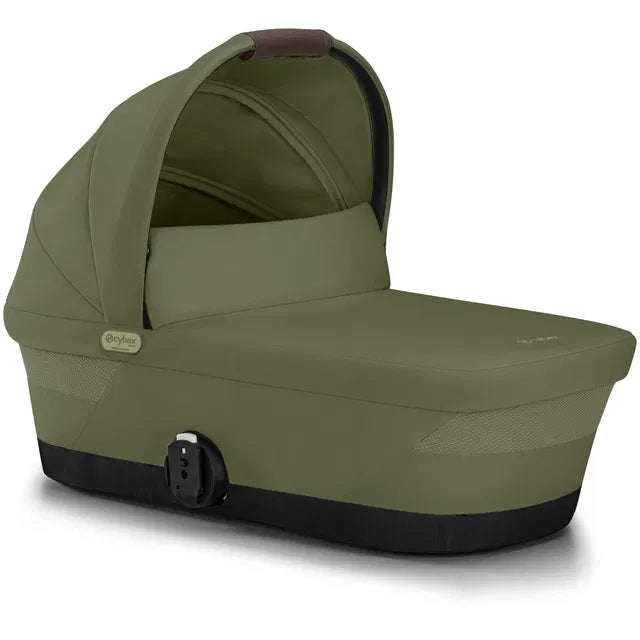 CYBEX Gazelle S Zwillingskinderwagen Bundle-Set 4in1 Moss Green