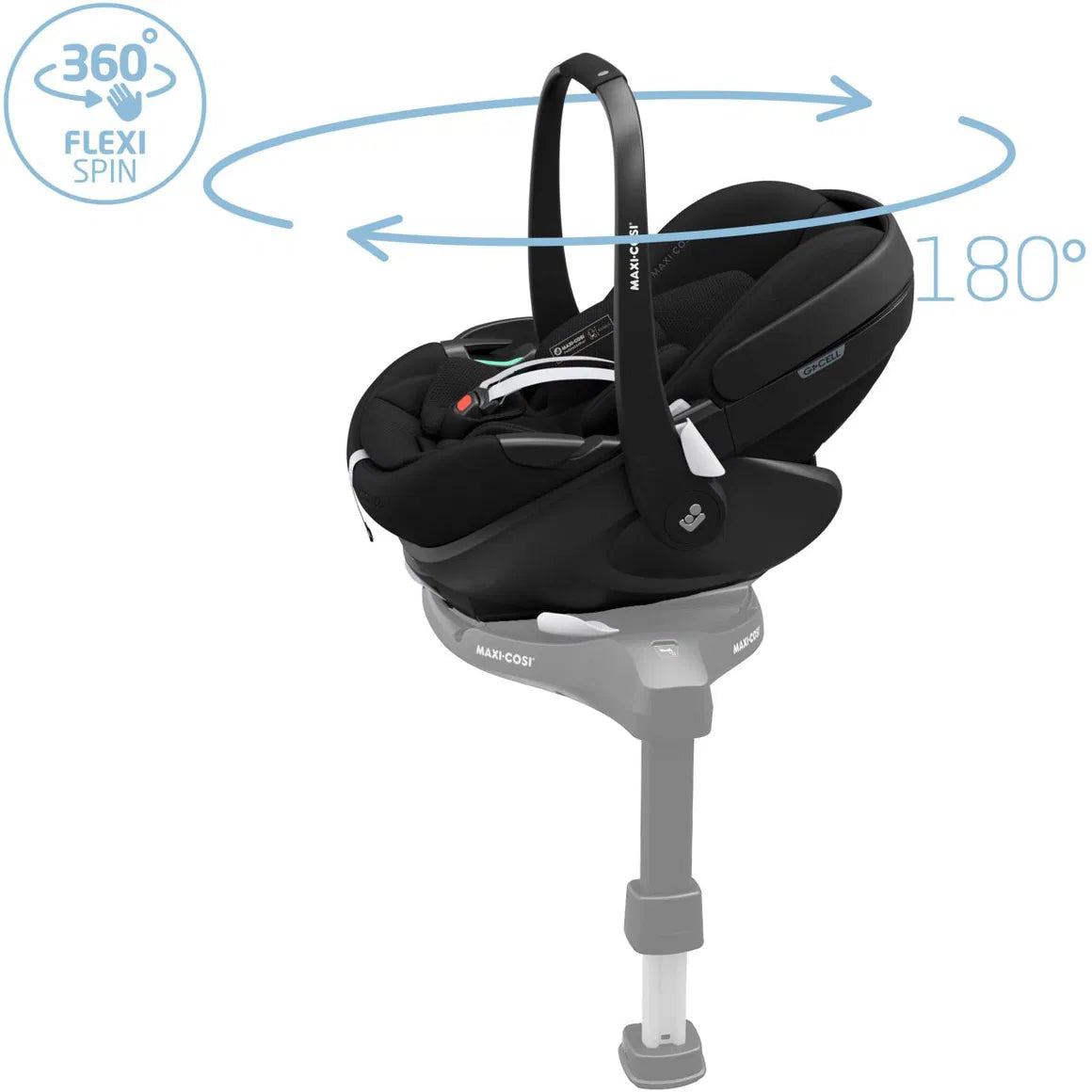 Maxi Cosi Pebble 360 Pro2 twillic black