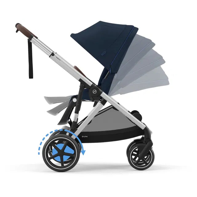 Cybex E-Gazelle Travel Bundle-Set 4in1 Navy Blue