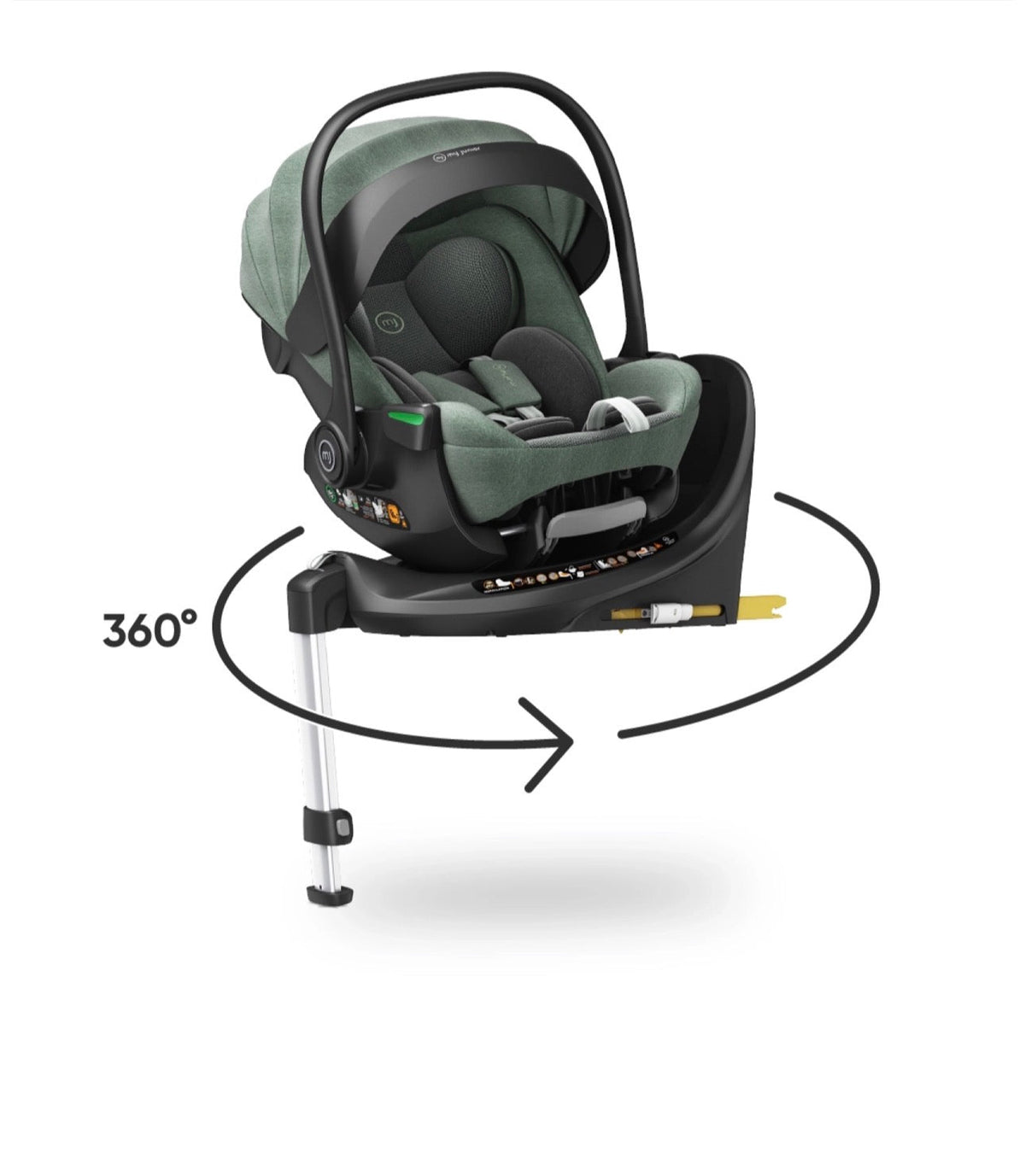 My Junior Mavi 4in1 Bundle-Set Olive Green inkl. Aura ergo i-Size