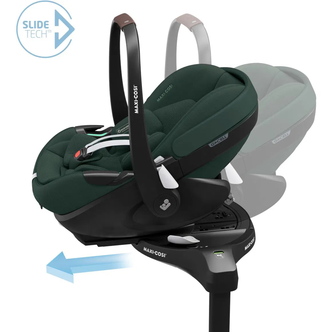 Maxi Cosi Pebble 360 Pro2 twillic green