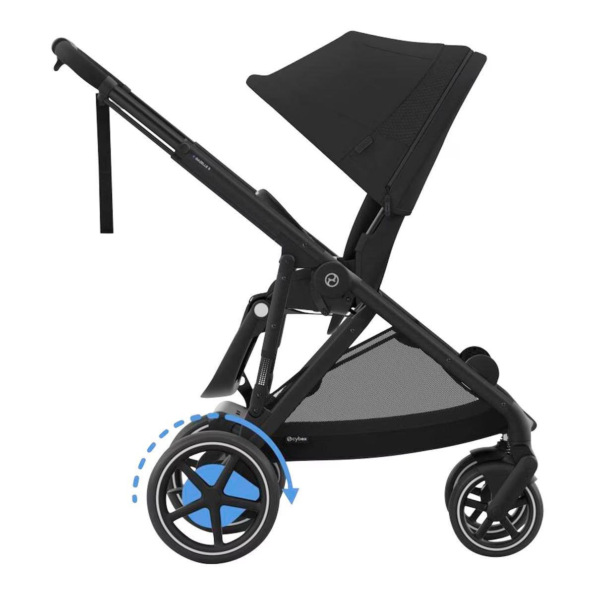 Cybex E-Gazelle Travel Bundle-Set 4in1 Moon Black