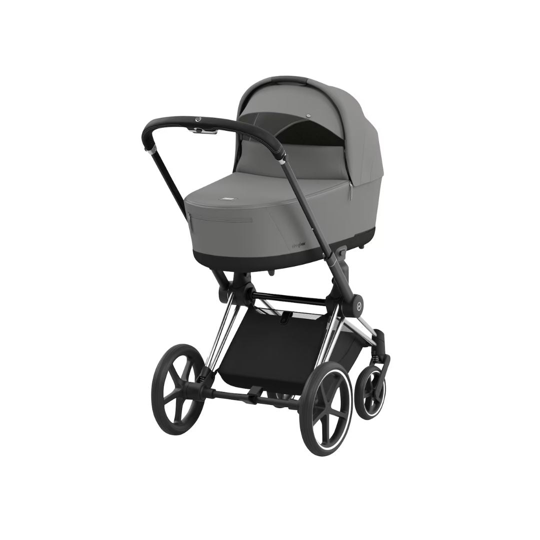 Cybex Priam Travel Bundle-Set 4in1 inkl Cloud T Plus Mirage Grey / Chrome