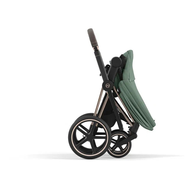 Cybex Priam Rosegold Travel Bundle-Set 4in1 inkl Cloud T Plus Leaf Green