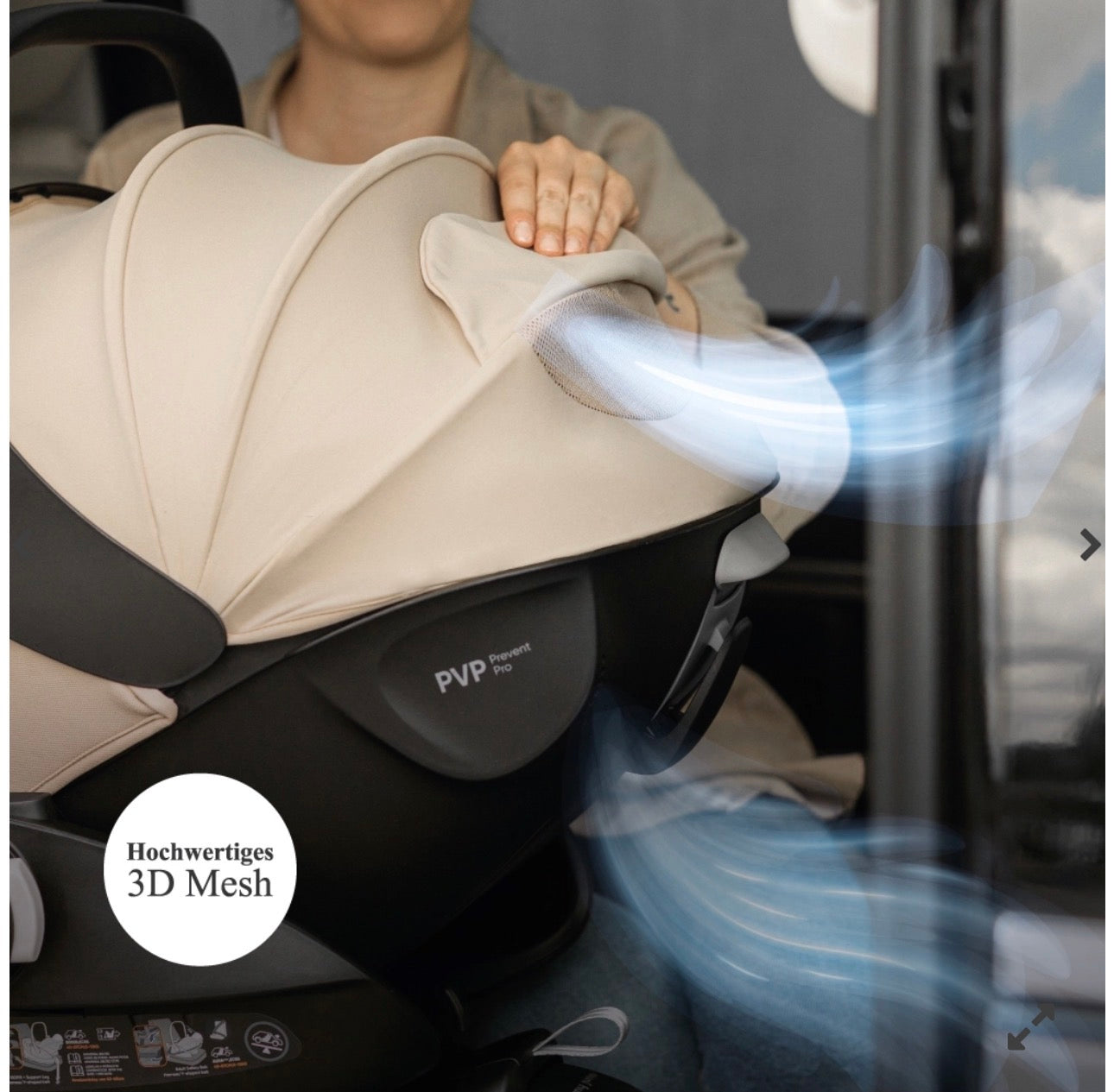 My Junior Mavi 4in1 Bundle-Set Pure Black inkl. Aura ergo i-Size