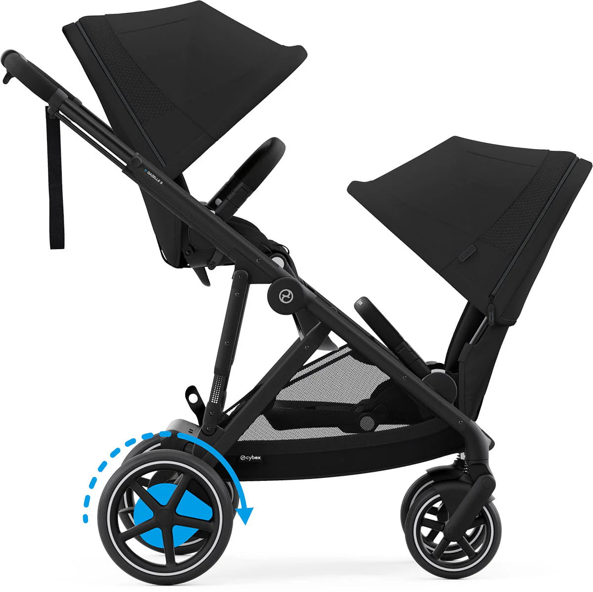 Cybex E-Gazelle Travel Bundle-Set 4in1 Moon Black