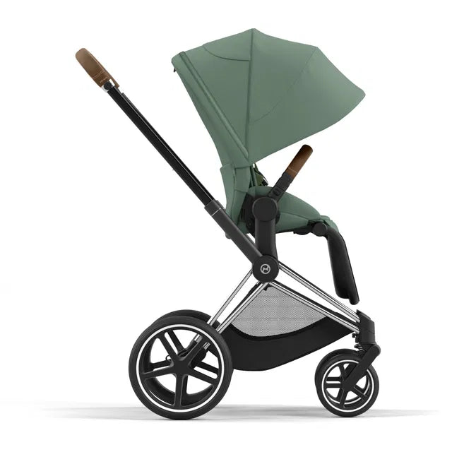 Cybex Priam Travel Bundle-Set 4in1 inkl Cloud T Plus Leaf Green/ Brown /Chrome