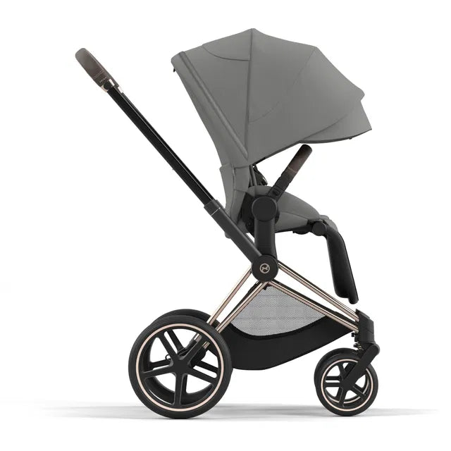 Cybex Priam Rosegold Travel Bundle-Set 4in1 inkl Cloud T Plus Mirage Grey