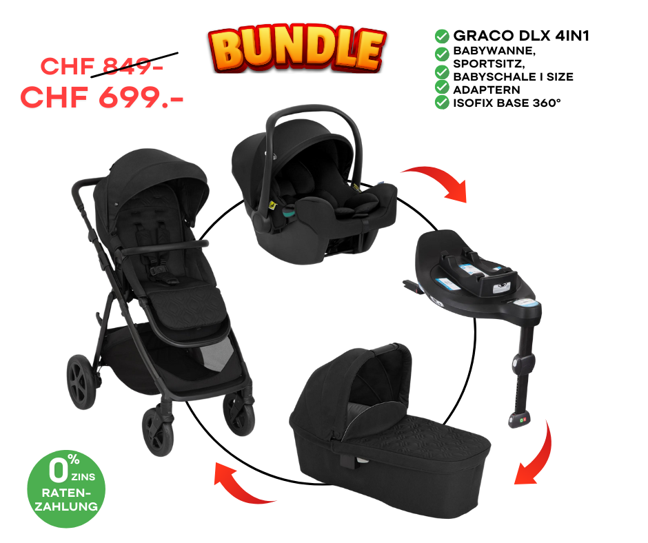 Graco DLX Bundle 4in1 Set Midnight