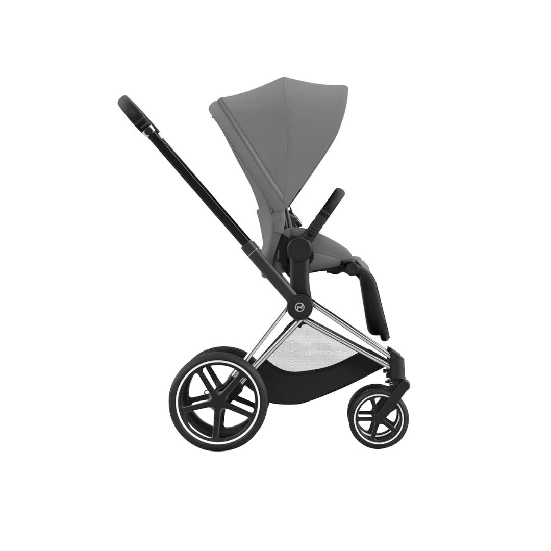 Cybex Priam Travel Bundle-Set 4in1 inkl Cloud T Plus Mirage Grey / Chrome