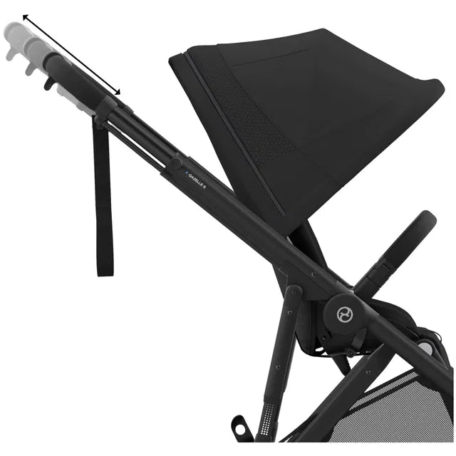 Cybex E-Gazelle Travel Bundle-Set Trio-Set Moon Black