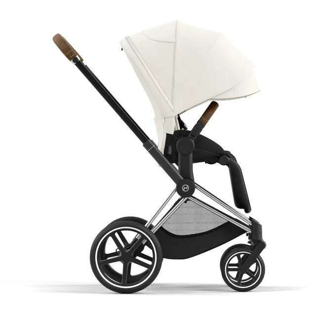 Cybex Priam Travel Bundle-Set 4in1 inkl Cloud T Plus Off White/ Brown /Chrome